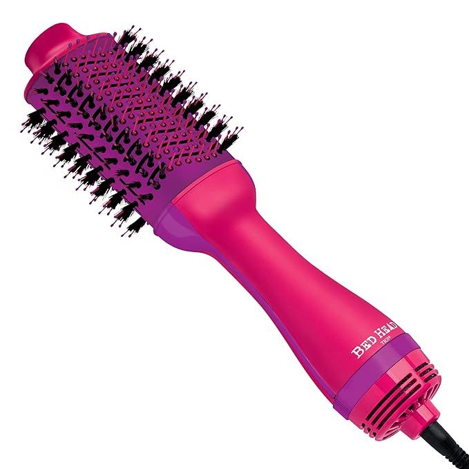 Bed Head One Step Volumizer and Hair Dryer | Dry, Straighten, Texture, Style in One Step (Pink) | Amazon (US)