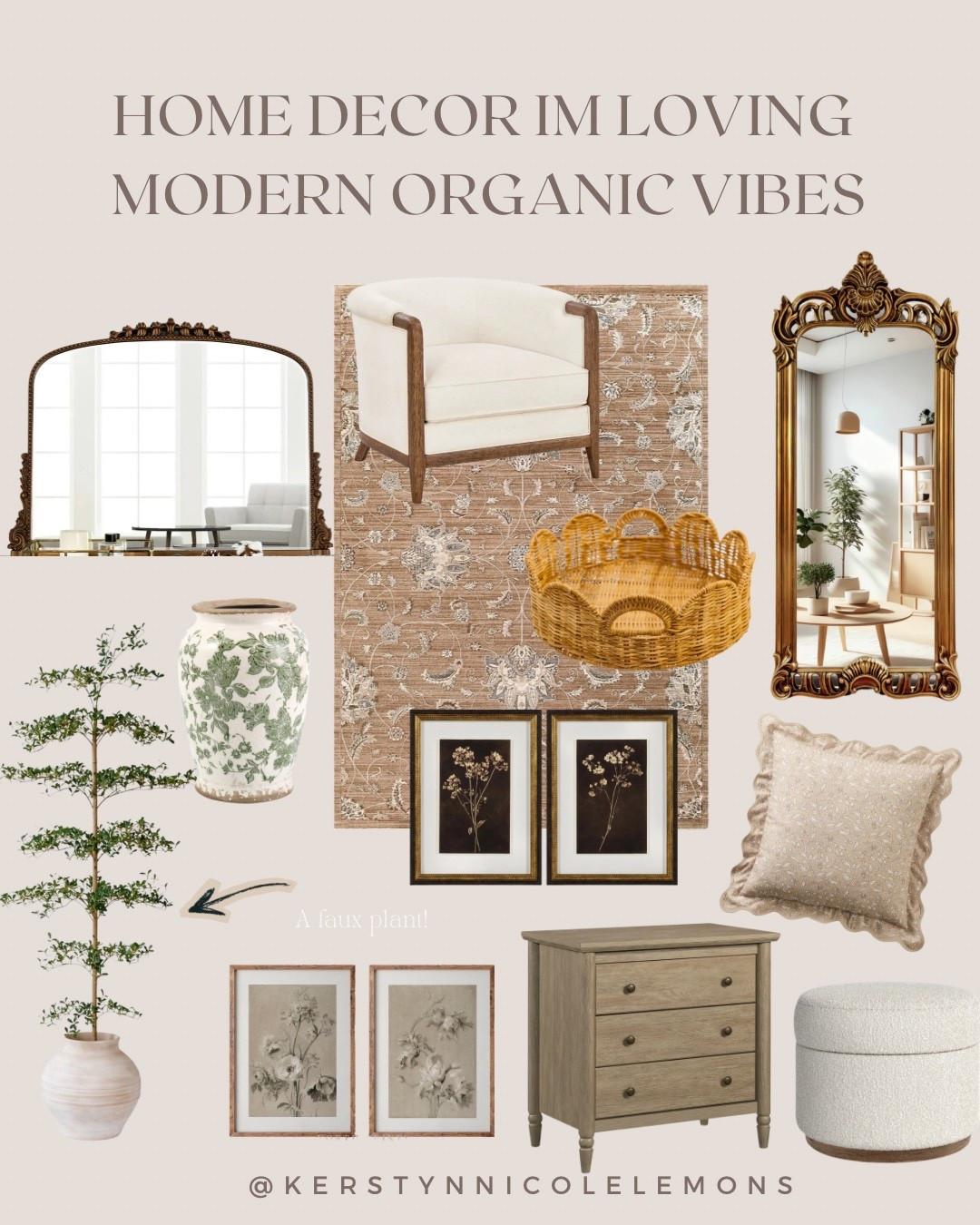 @Wayfair @walmart @Target home decor I’m loving - gold mirror, arched gold mirror, faux olive plant, wall art, affordable rugs, throw pillows, decorative pillows, dresser, side tables, accent chairs, vases 

#LTKHome