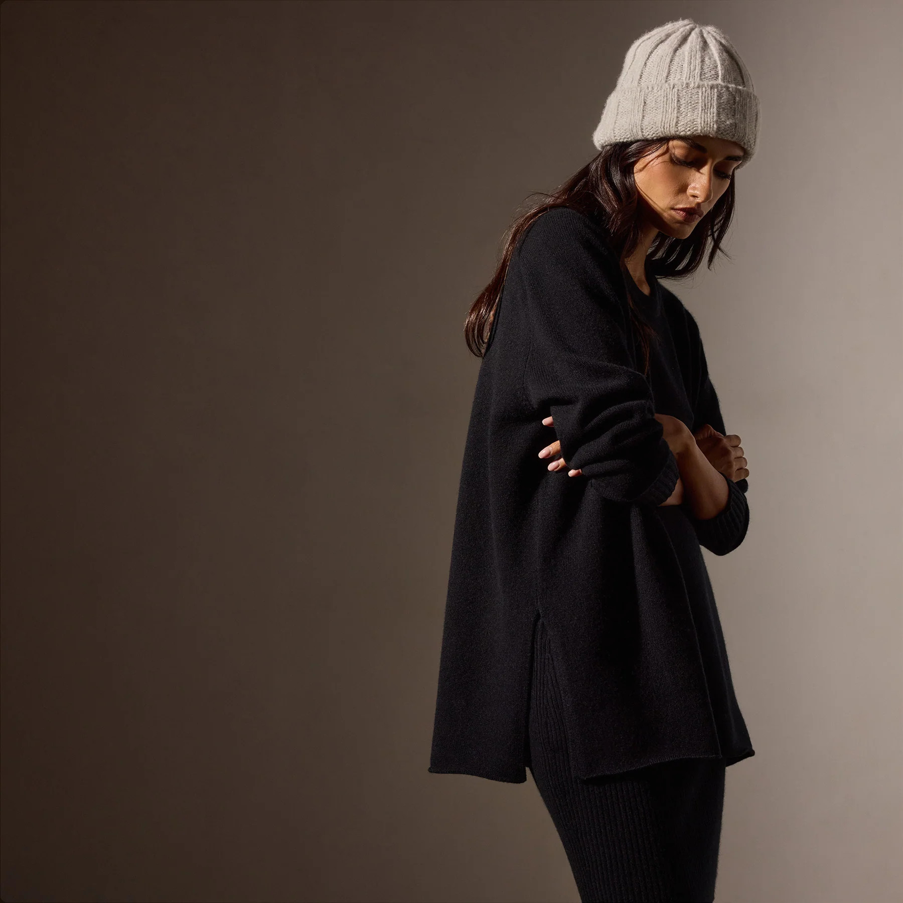 Cashmere Side Split Tunic | James Perse (US)