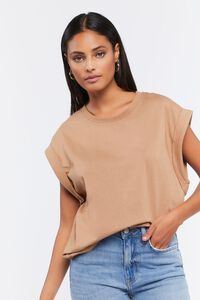 Cotton Muscle Tee | Forever 21 | Forever 21 (US)