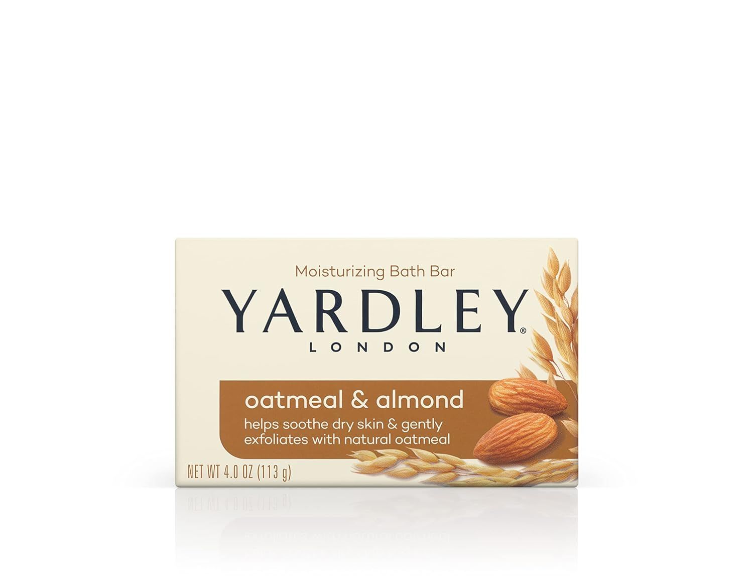 Yardley London Moisturizing Bath Soap Bar Oatmeal & Almond, Helps Soothe Dry Skin and Gently Exfo... | Amazon (US)
