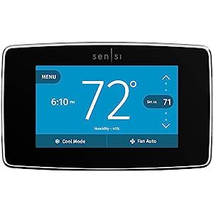 Emerson Sensi Touch Wi-Fi Smart Thermostat with Touchscreen Color Display, Works with Alexa, Energy  | Amazon (US)