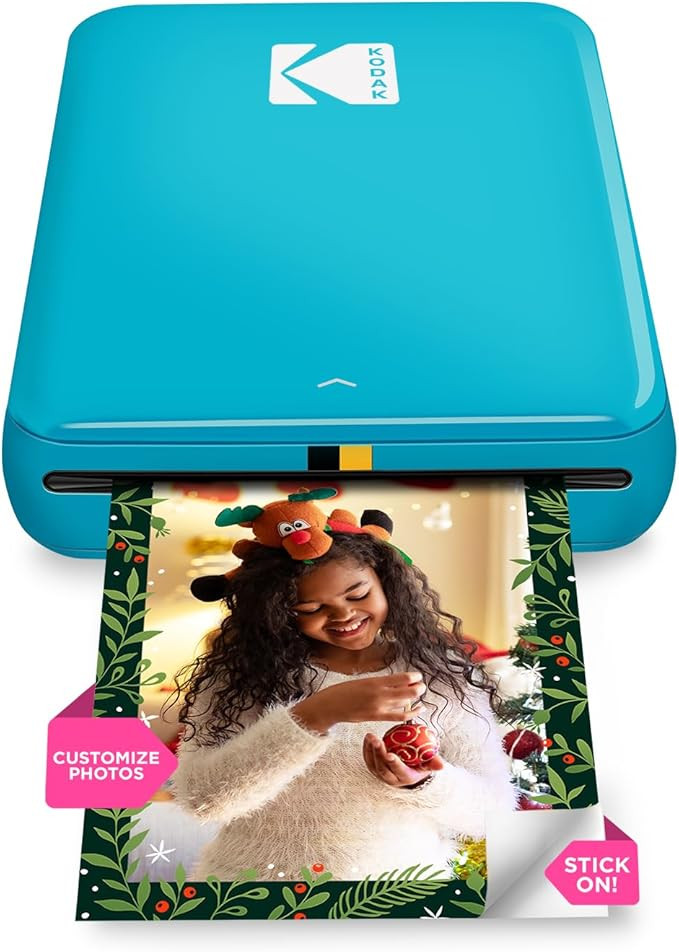 KODAK Step Instant Smartphone Photo Printer - Portable Mini Color Wireless Mobile Printer - Zink ... | Amazon (US)