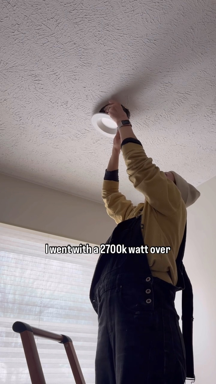 Change out those yellowing can lights. If you’re can change a light bulb, you can do this! 

#LTKFindsUnder50 #LTKWatchNow