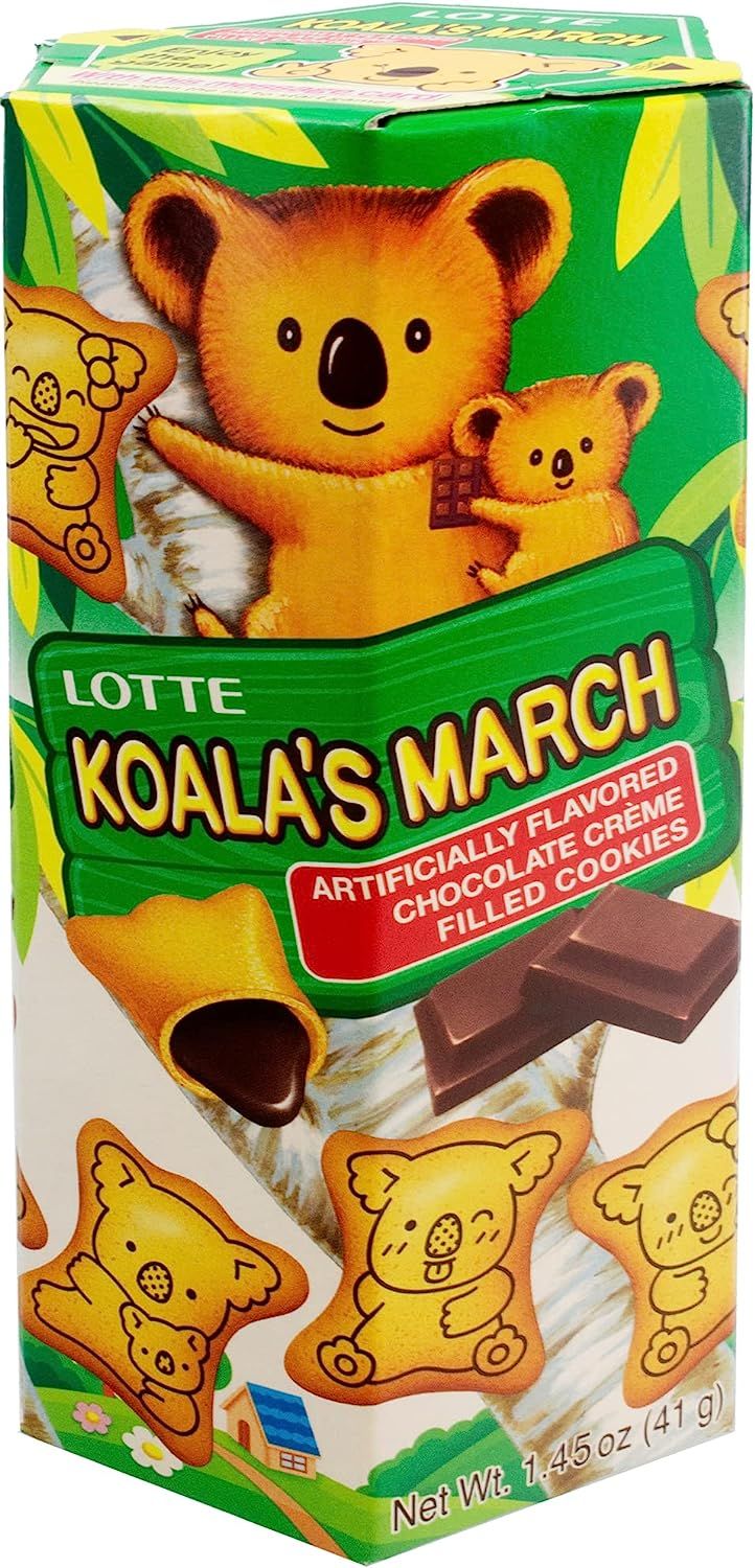 Lotte Koala's March Cookie with Chocolate Cream, 1.45 oz | Amazon (US)