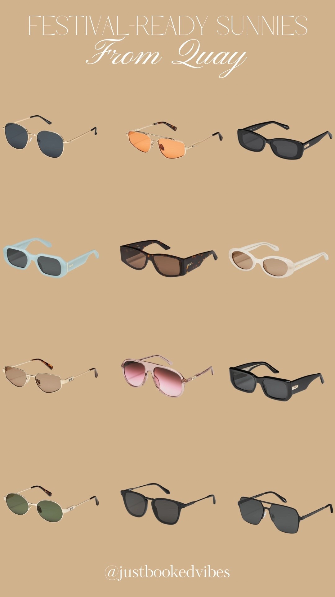 Statement sunglasses from Quay perfect for festival season — think oversized frames, bold shapes, and trendy lenses that instantly elevate any outfit!

#LTKFestival #LTKvlog #LTKgrwm