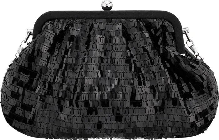 June Sequin Frame Clutch | Nordstrom