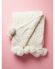 50x60 Chenille Knit Throw | HomeGoods