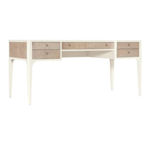 Hera Writing Desk - Almond White/Light Maple - Hooker Furniture - Beige | One Kings Lane