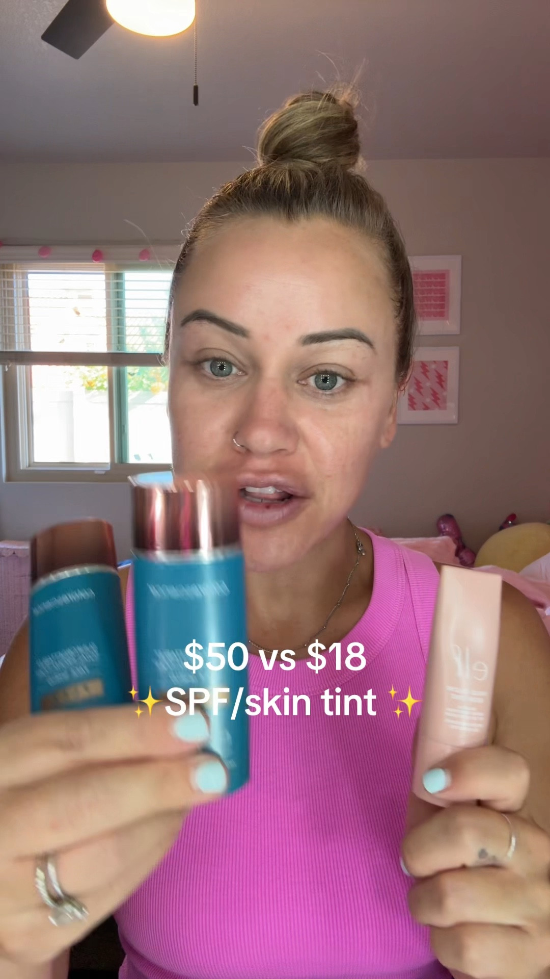 Splurge or save? $50 vs $18 which do like better? 

#LTKFindsUnder50 #LTKSeasonal #LTKSummerEdit