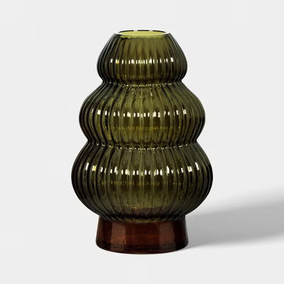 Glass Tree Bud Vase Green - Room Essentials™ | Target