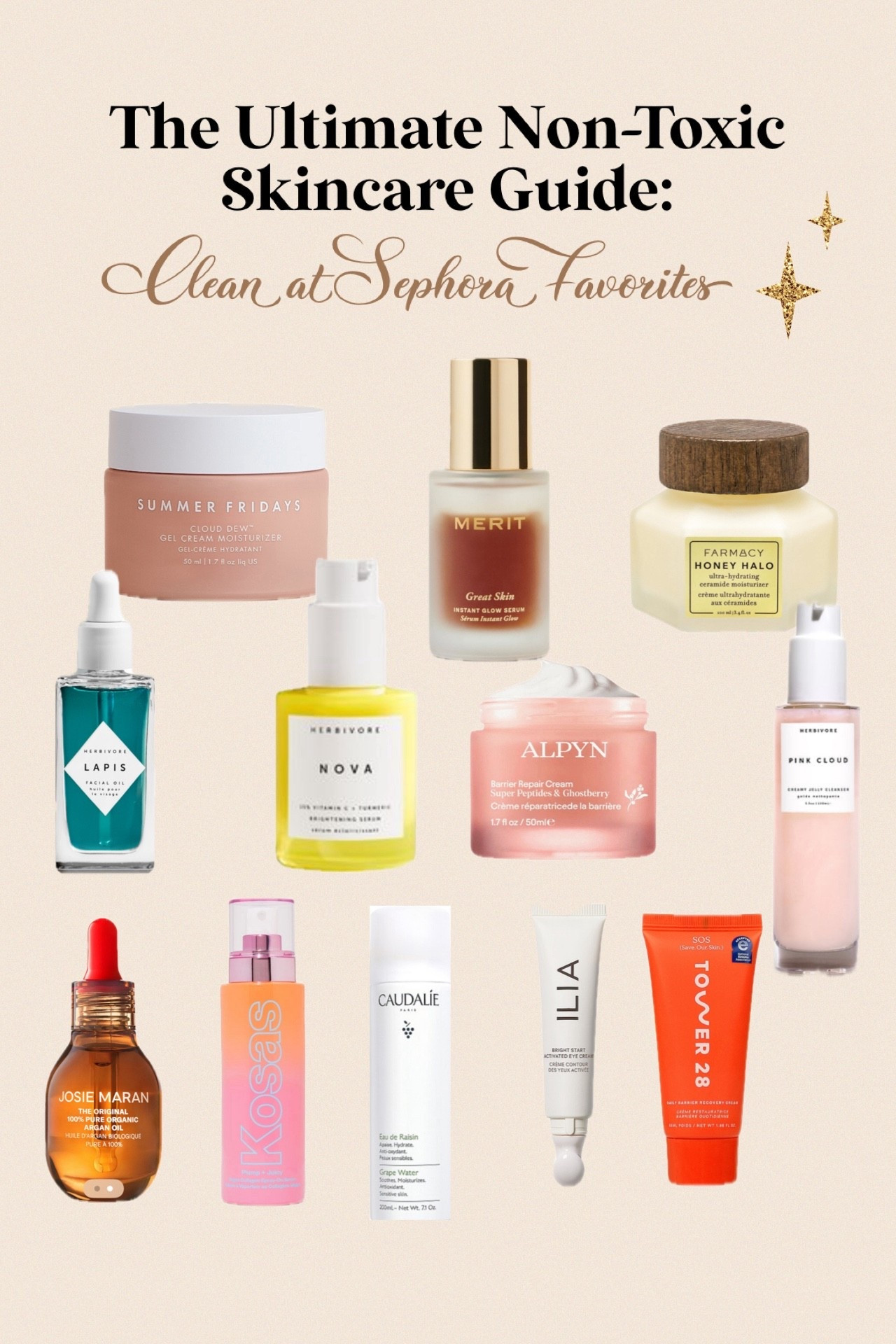 If you are looking for the best non-toxic skincare at Sephora, I’ve done the research for you! This curated clean beauty routine features top-rated products for a healthy skin barrier and a natural glow.
From the best-selling Farmacy Honey Halo moisturizer to the viral Tower 28 SOS Cream, these picks are perfect for sensitive skin and those wanting to avoid harsh chemicals. Whether you need a Vitamin C serum like the Herbivore Nova or a hydrating eye cream from ILIA, these are the must-have products for 2024

#LTKbeauty #SephoraSale #CleanBeauty #NonToxicSkincare #SkincareRoutine #CleanAtSephora #SkinBarrier #GlowSkincare #SephoraHaul #SummerFridays #FarmacyBeauty #SensitiveSkinCare #BeautyTips #LTKunder100 #ShopMyLook

#LTKselfcare #LTKFindsUnder100 #LTKBeauty