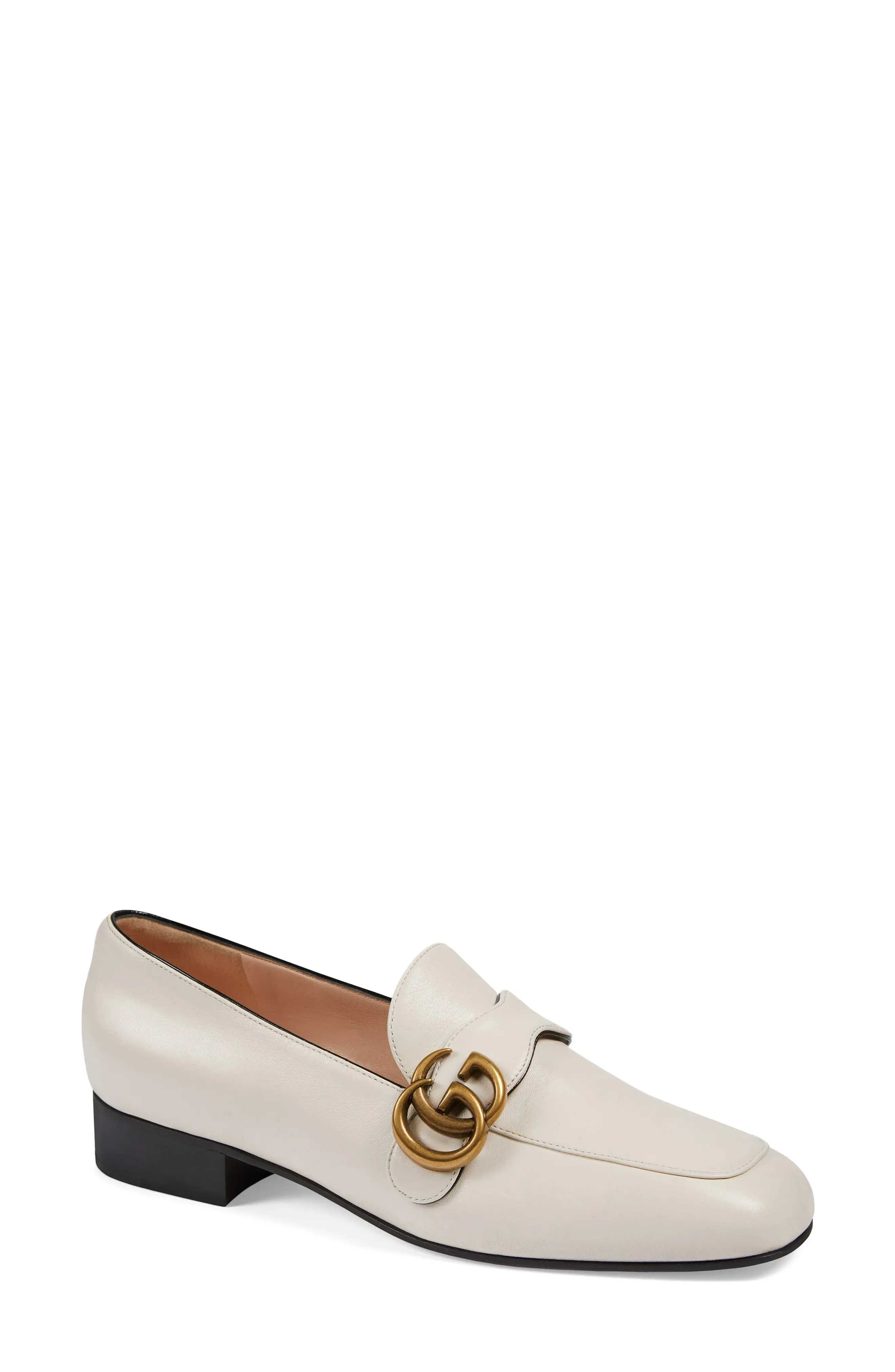 Women's Gucci Loafer, Size 10US - White | Nordstrom