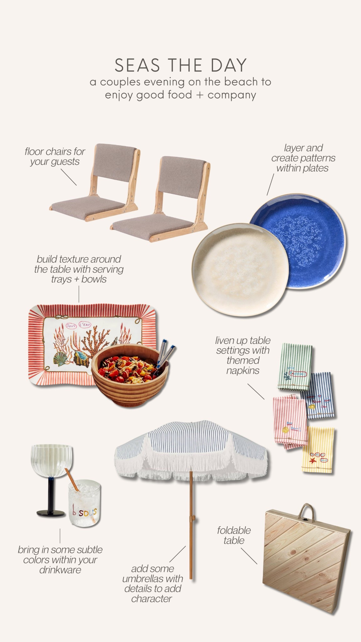 Create the perfect evening on the beach with friends with this coastal party!

#summerparty #summer #beachparty

#LTKSeasonal #LTKParties #LTKHome