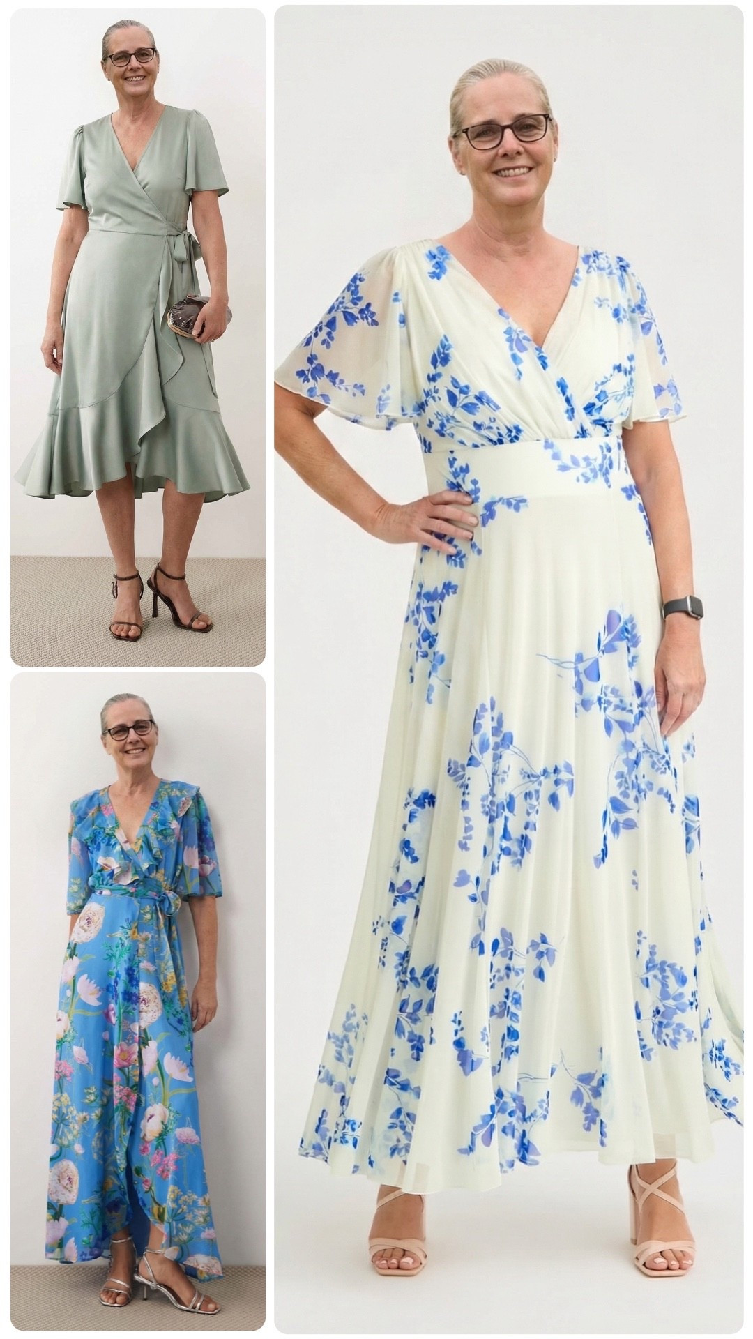 Spring wedding guest dresses with sleeves 

#LTKWedding #LTKOver40