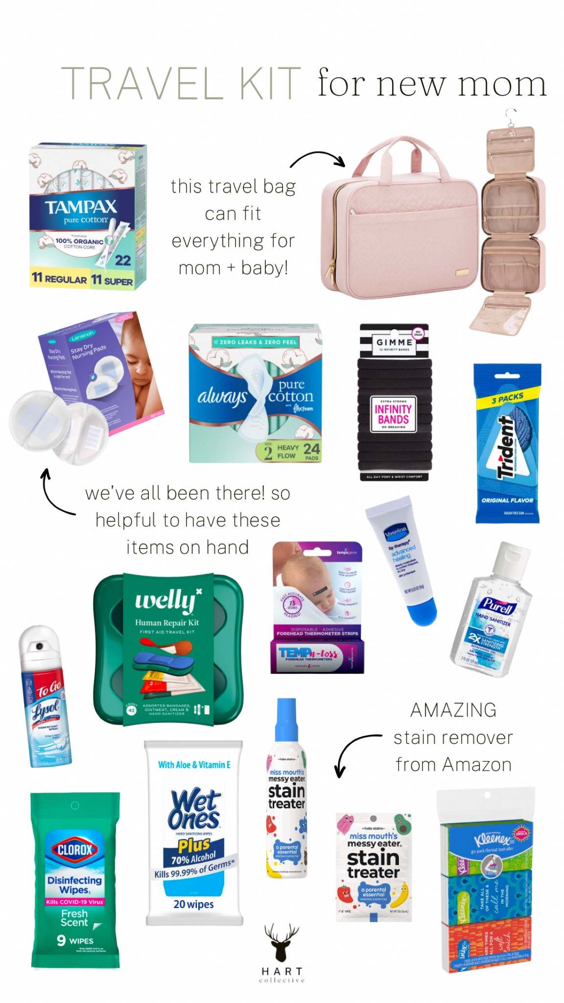 Surprised my best friend with the ultimate travel bag to keep in the car when she leaves the house with her newborn and goes on trips! These are all baby travel must haves I've found myself needing at some point and not having in the diaper bag. Hoping this car kit for baby will be a blessing to her!

travel bag: https://amzn.to/3XUTg7D
stain spray: https://amzn.to/3SpeQQv
stain wipes: https://amzn.to/3Kwiea9

new mom postpartum must haves | new mom first aid kit 

#LTKbaby #LTKbump #LTKfamily