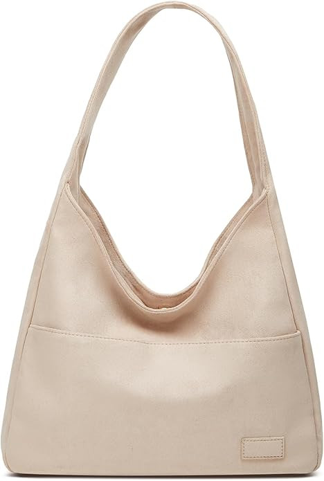 Women Tote Handbags Chic Vegan Leather Tote Bag Purse Stylish Casual Trendy Large Soft Shoulder B... | Amazon (US)