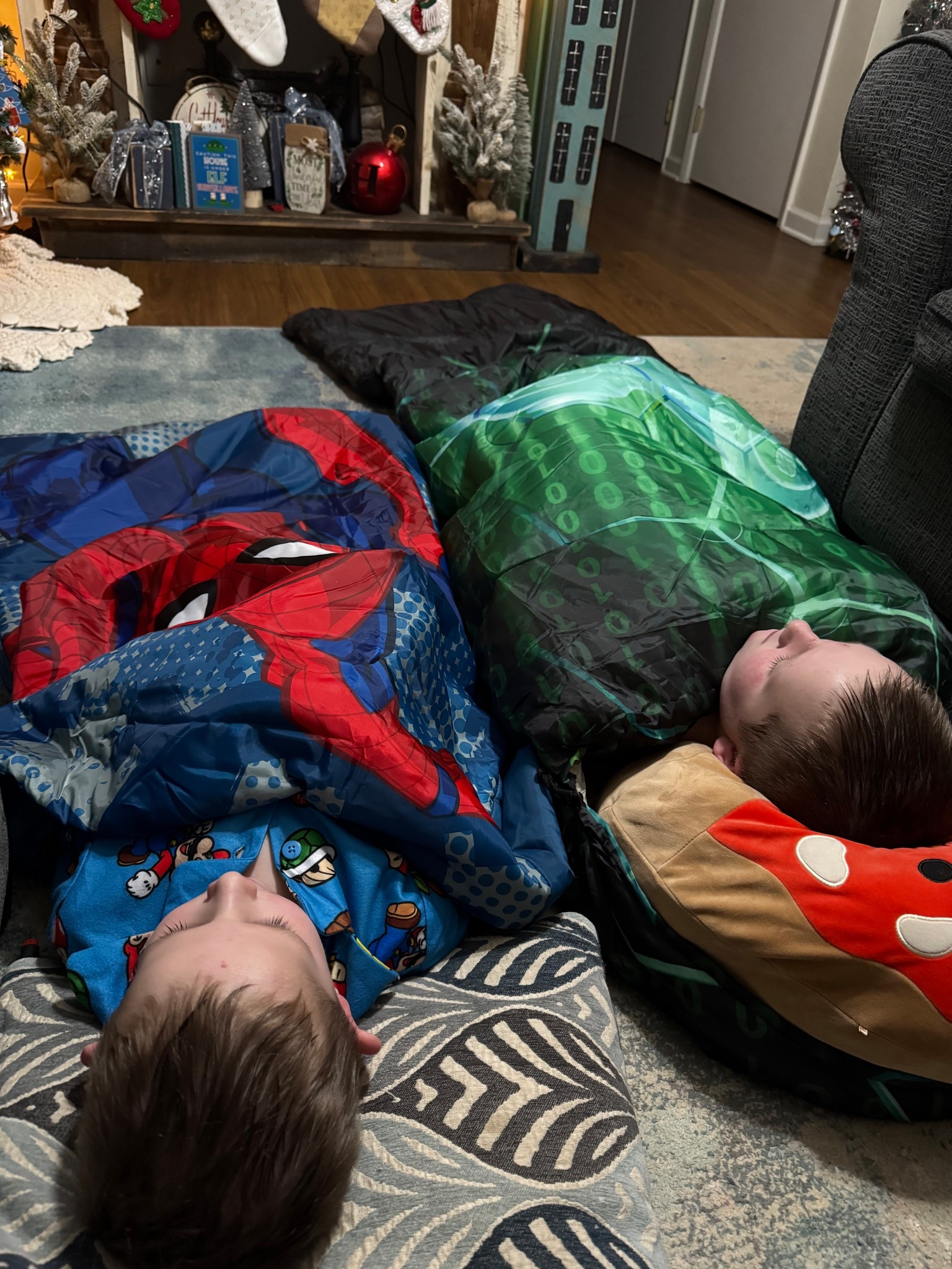 Boys got new sleeping bags for Christmas💚💙

#LTKHoliday #LTKKids #LTKGiftGuide