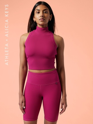 Keys Rib Crop Tank | Athleta