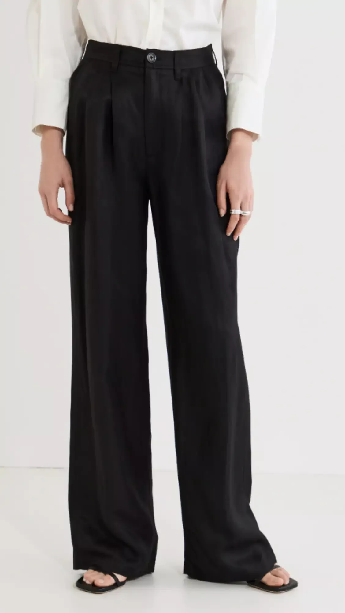 Vasto Wide-Leg Italian Wool Pant curated on LTK