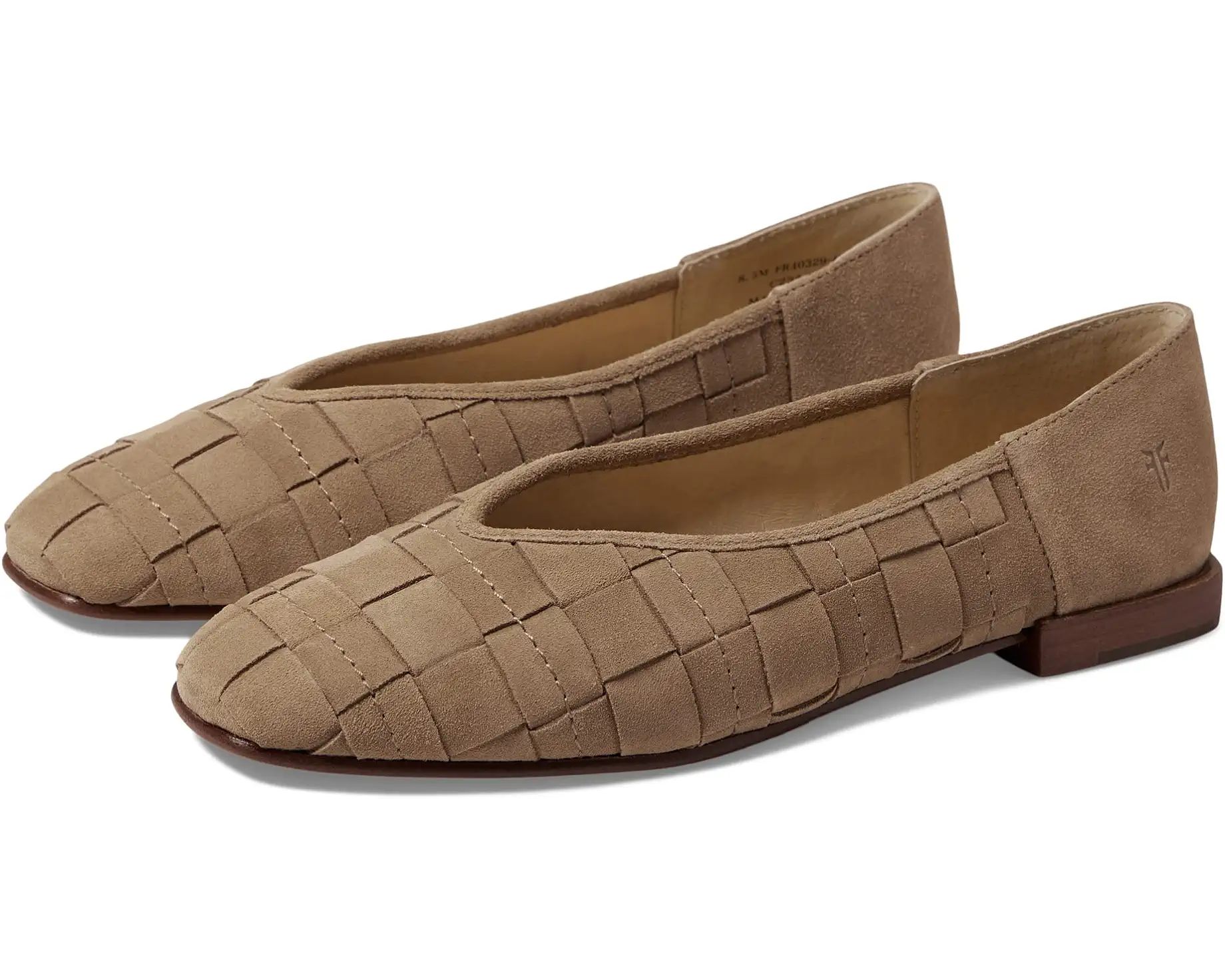 Frye Claire Woven Flat | Zappos