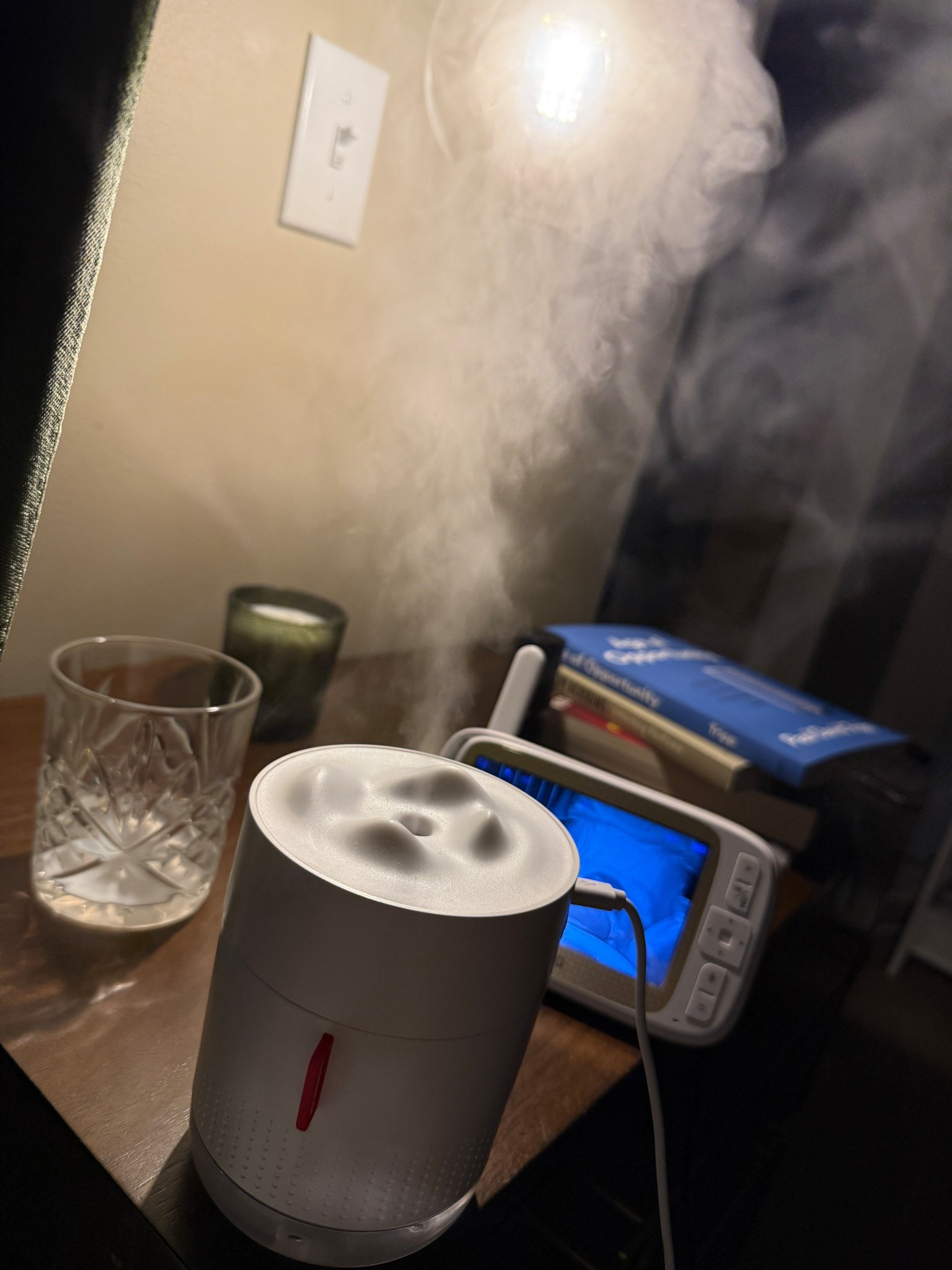 Mini humidifier I keep at our bedside (boys have one too) 

#LTKHome