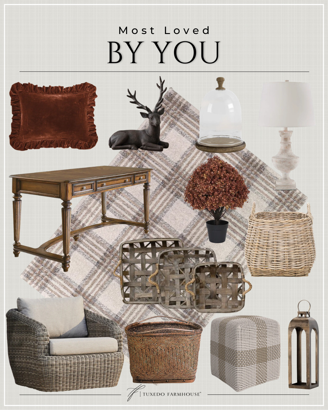 Most Loved by You

Which one was your favorite this week?

Seasonal, home decor, accent chairs, rugs, wall art, frames, pillows, lamps, baskets, candles, books, coffee tables, ottomans, trays, bowls, consoles, accent tables
 

 #LTKSeasonal #LTKHome #LTKSaleAlert
