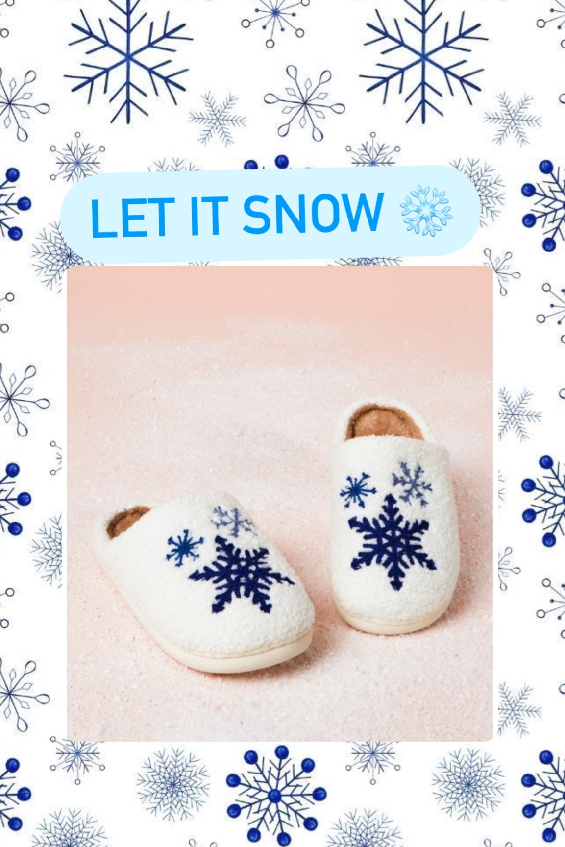 Snowflake slippers for comfy snowy days ❄️❄️❄️❄️

#LTKfindsunder50 #LTKHoliday