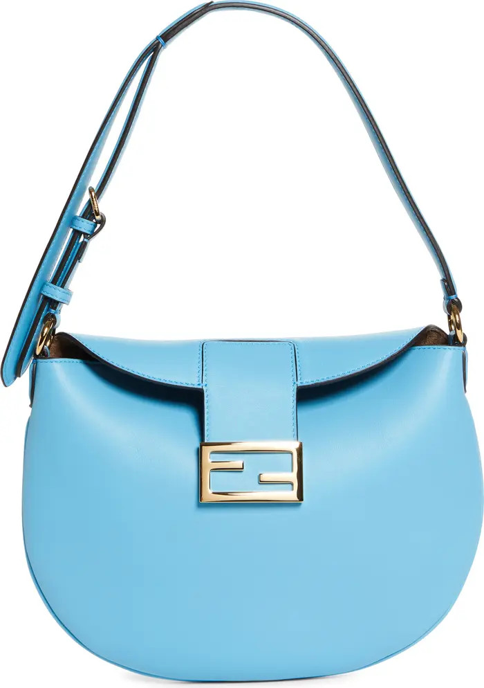 Fendi Small Croissant Leather Hobo | Nordstrom | Nordstrom