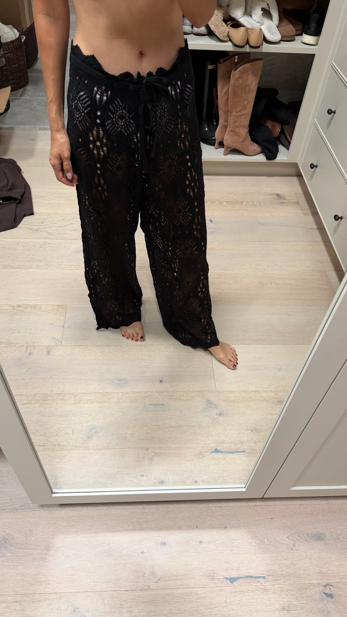 Crochet pants for swimwear. So comfy and soft love the design

#LTKootd #LTKSaleAlert #LTKSwim