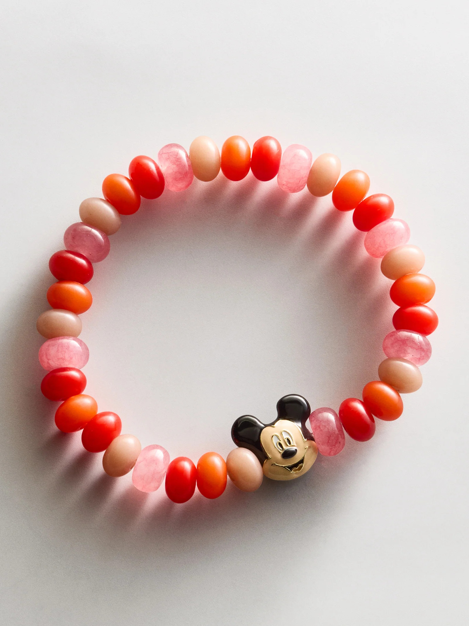 Disney Mickey Mouse Beaded Charm Bracelet - Mickey Mouse | BaubleBar