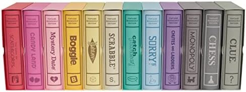 WS Game Company Complete Set of 12 Vintage Bookshelf Board Games | Amazon (US)