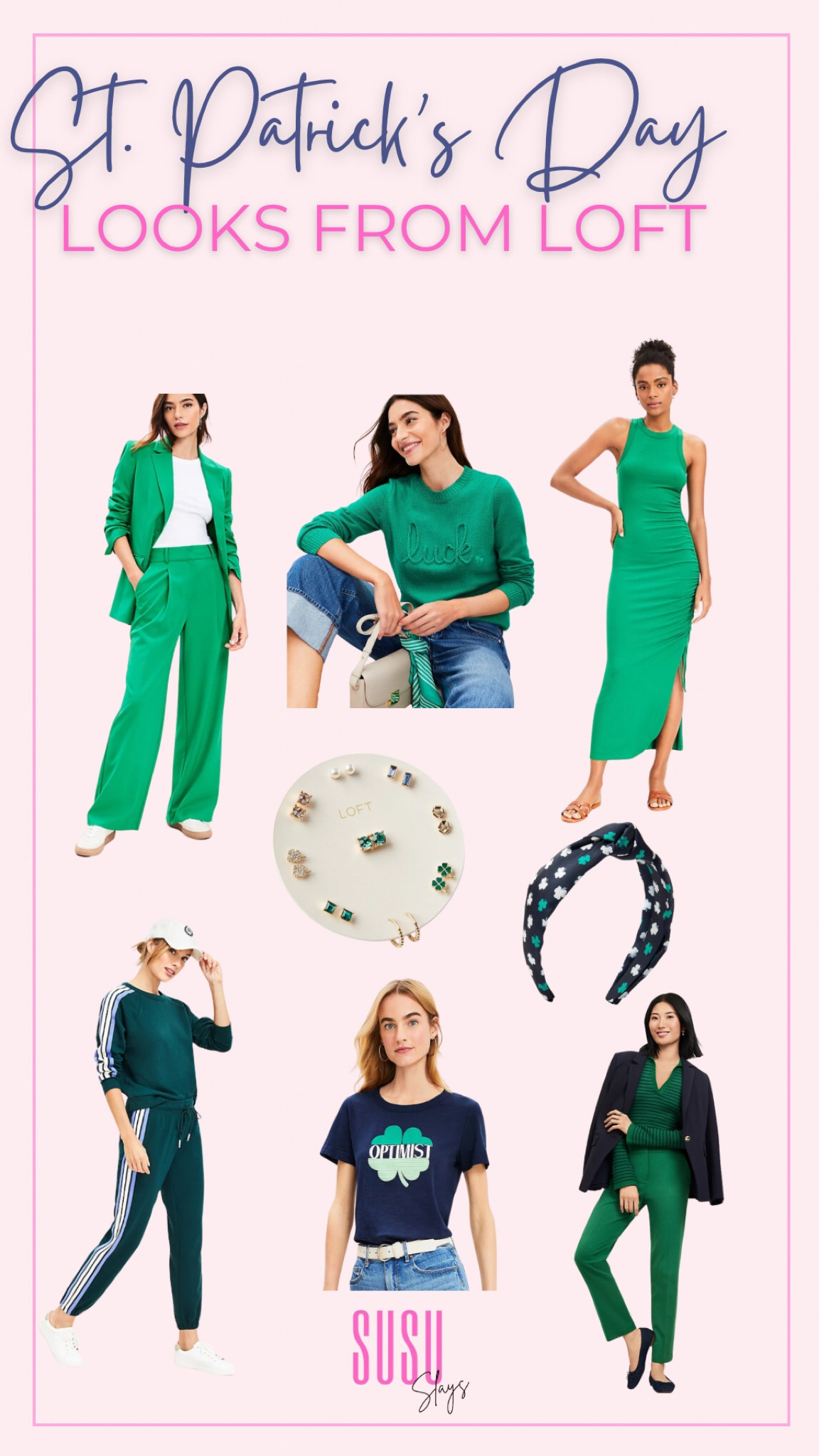 Green isn’t just for St. Patrick’s Day! Feel lucky in these cute pieces from Loft and lots on sale! 

#LTKSpringSale #LTKSeasonal #LTKsalealert