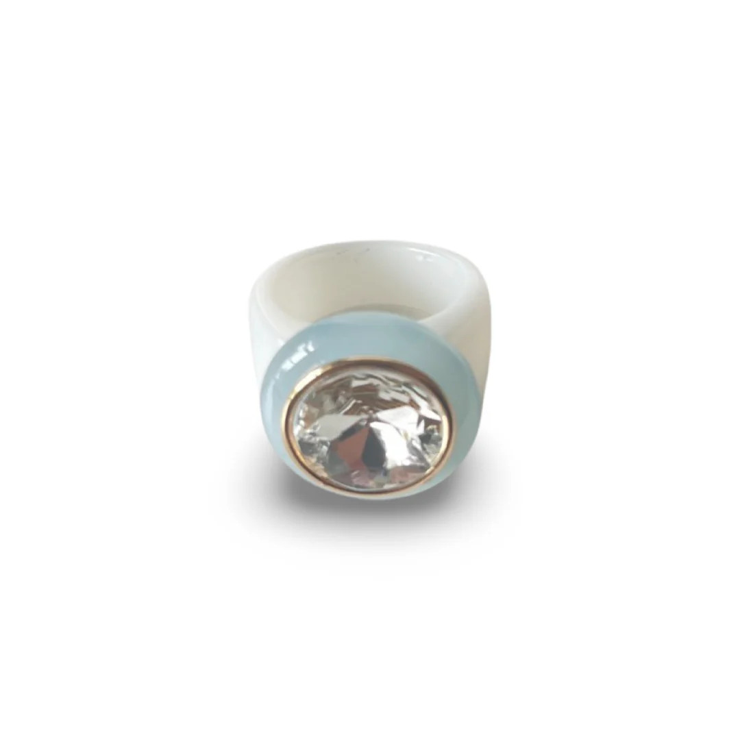 City Girl Ring - Barista Blue | Smith and Co. Jewel Design