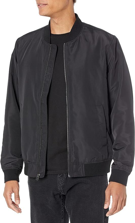 Amazon Essentials Men's Lightweight Bomber Jacket | Amazon (US)