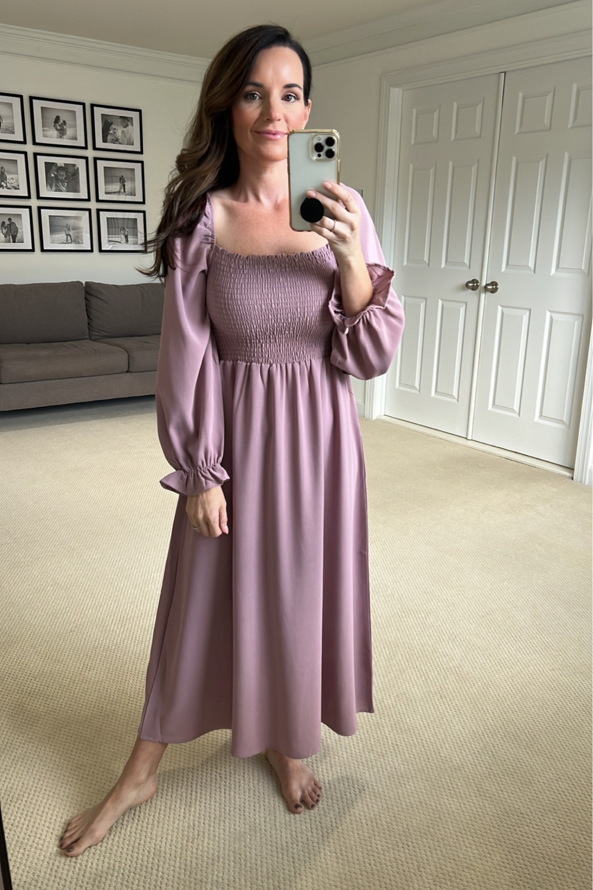 Family photo dress 
Wearing size S
#amazon #amazonfashion 
#shein #lookforless #babyshower #photos #familyphotos #dress #bumpfriendly

#LTKfindsunder50 #LTKfamily