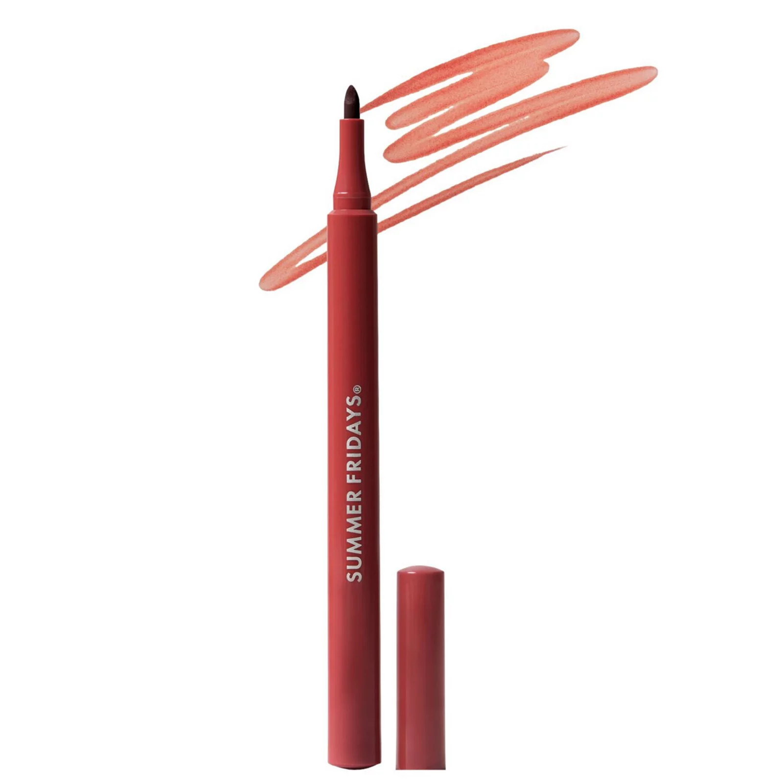 Summer Fridays Flushed Lip Stain 12HR Long-Lasting Lip Tint, Size: 0.4 FL Oz, Brown | Kohl's