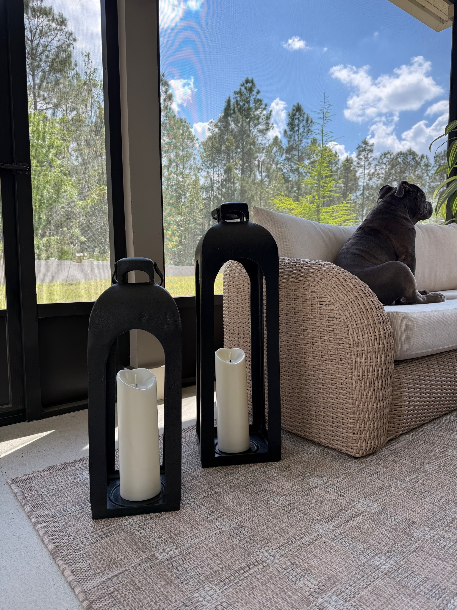 My favorite oversized lanterns are on sale! Such a beautiful pottery barn inspired piece- Grab them while you can! 😍 

Pottery barn inspired, target home finds, spring decor, patio decor, front porch inspo 

#LTKSeasonal #LTKSaleAlert #LTKHome