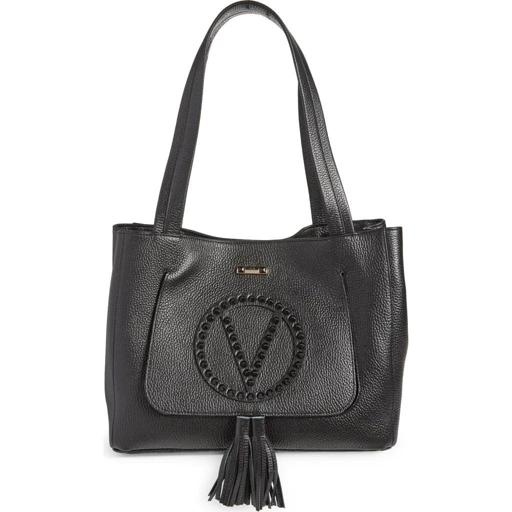 VALENTINO BY MARIO VALENTINO Estelle Rock Tote in Black at Nordstrom Rack | Nordstrom Rack