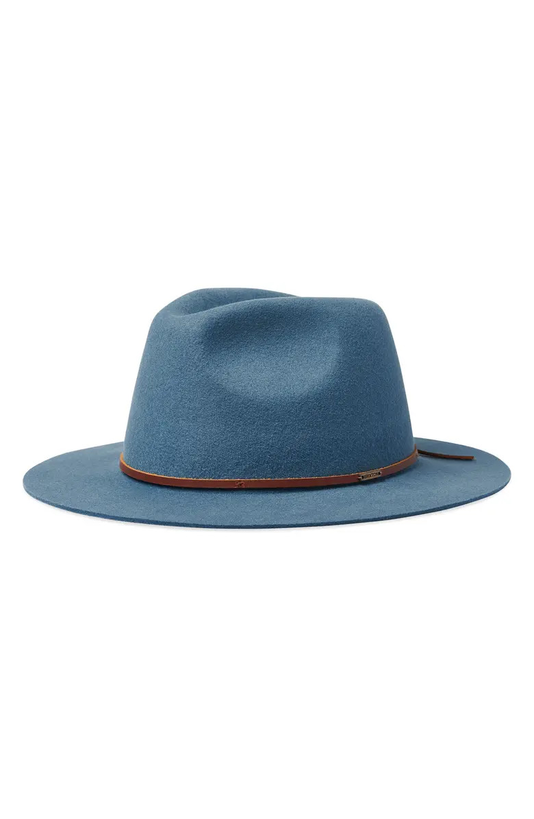 Brixton Wesley Wool Felt Fedora | Nordstrom | Nordstrom