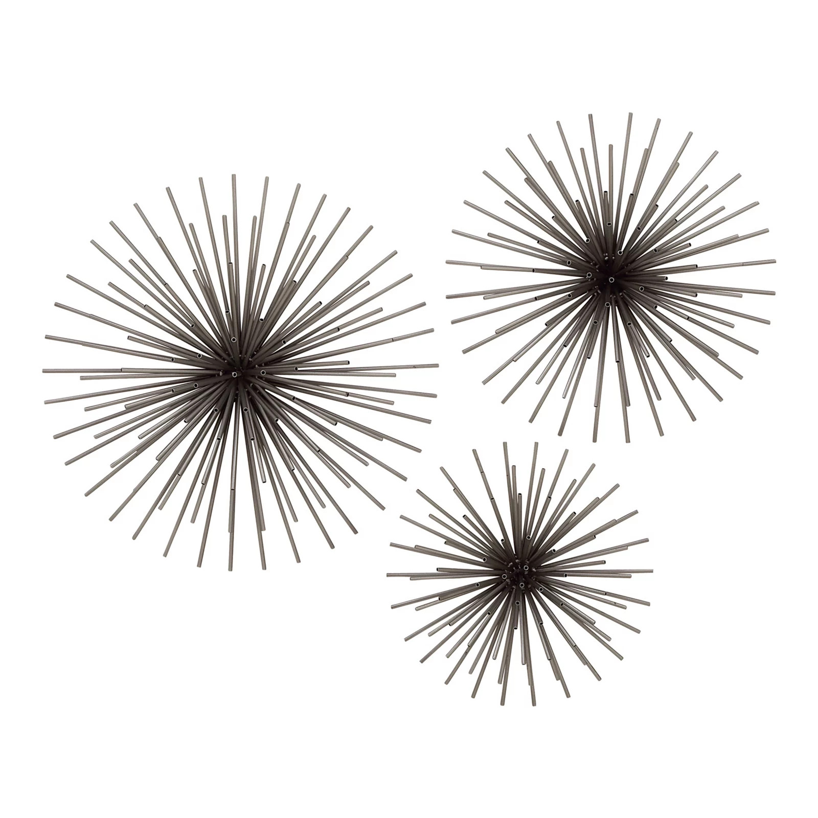 Stella & Eve Radial Sunburst Wall Decor 3-piece Set, Black, Large | Kohl's