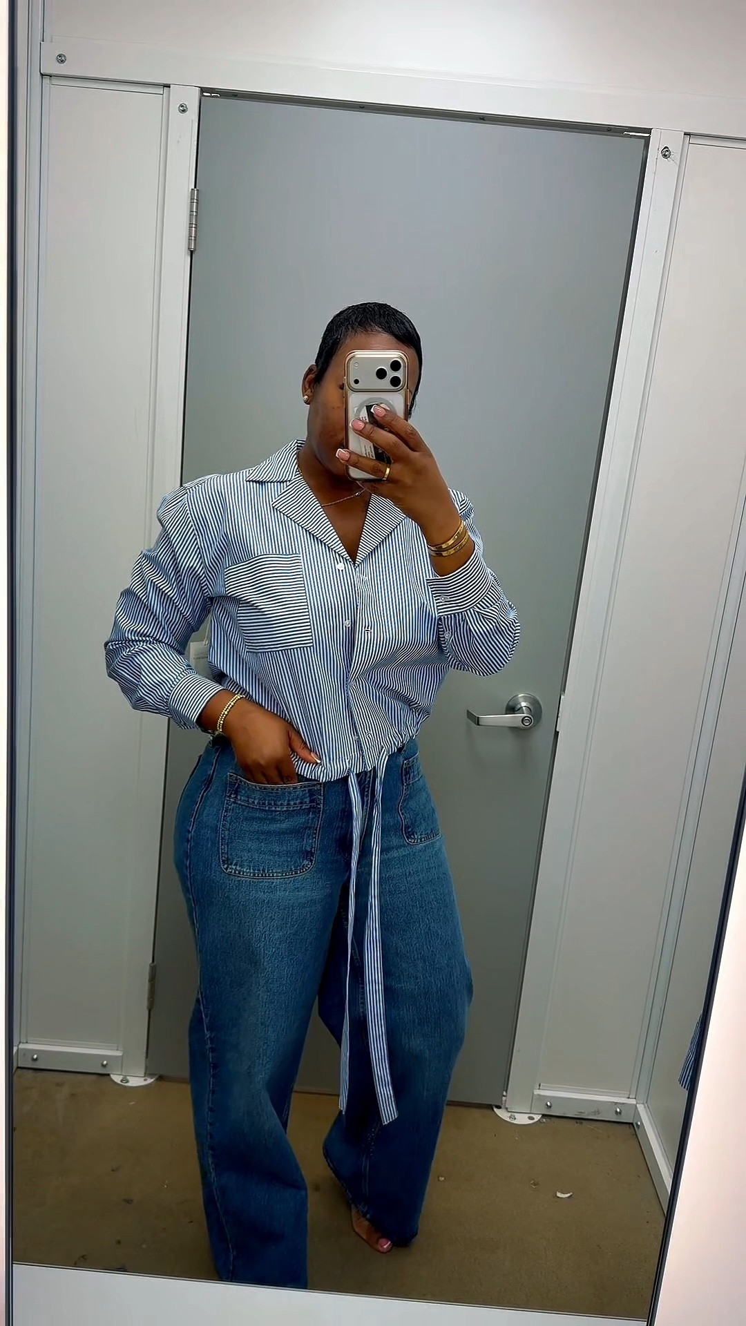 Walmart finds I love 
5ft 6” 200lbs 
* Dress 1 & 2 wearing small 
* Grey fit top medium pants 
Medium 
* denim pant 16 top small 
*skirt set top small skirt small

#LTKgrwm #LTKootd #LTKU