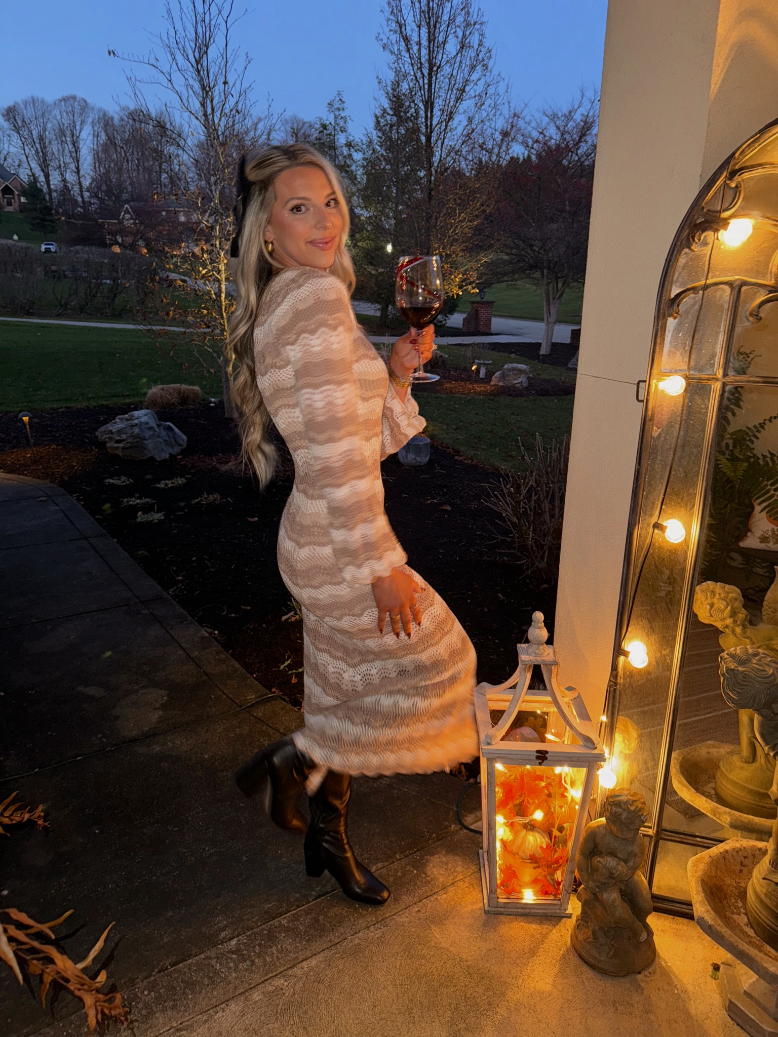 Thanksgiving fit! 🦃🍷

#LTKGiftGuide #LTKstyletip #LTKCyberWeek