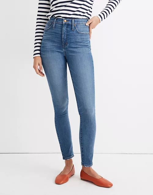 Petite 11" High-Rise Skinny Jeans in Maricopa Wash | Madewell