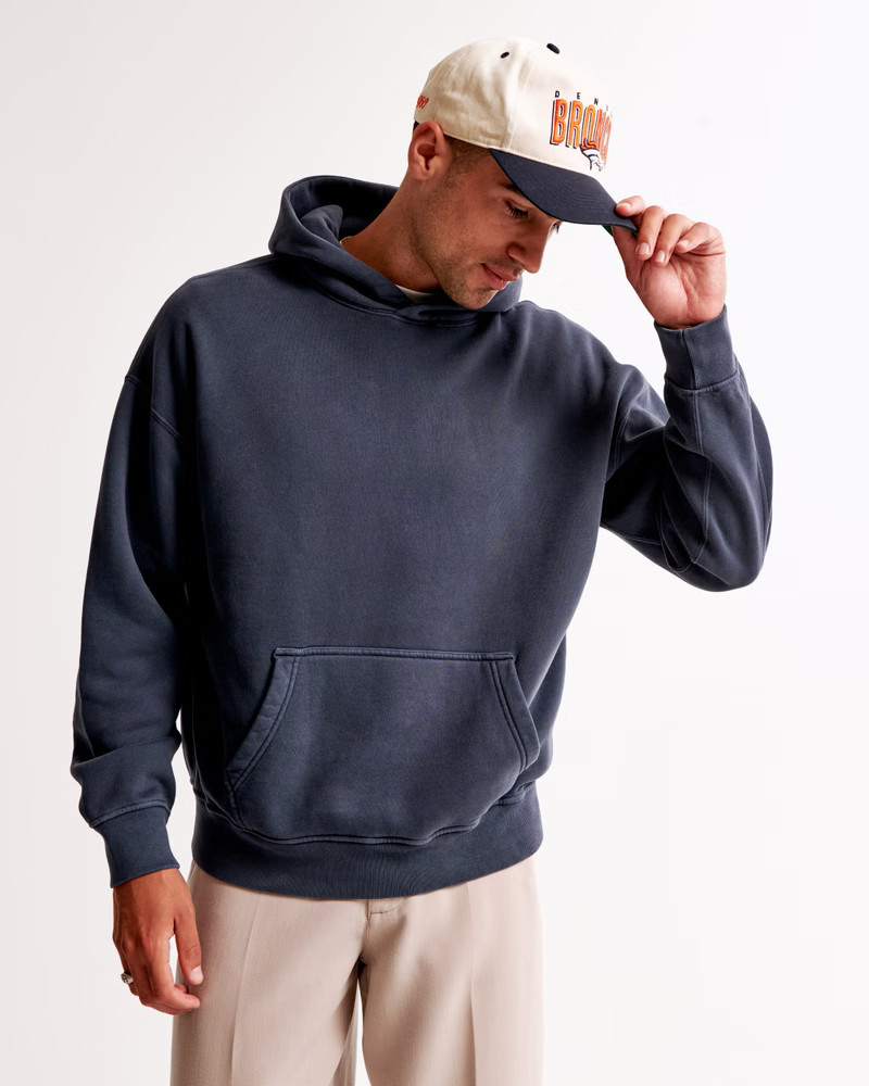 Essential Popover Hoodie | Abercrombie & Fitch (US)