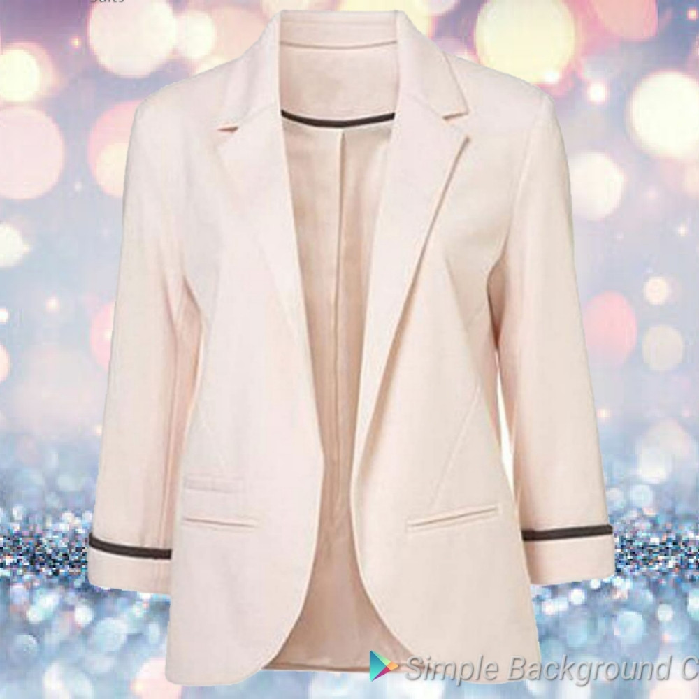 Blazer | Pink with Black Trim | Poshmark
