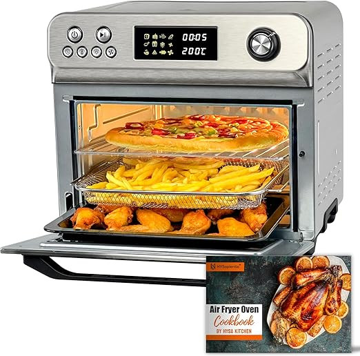 HYSapientia Air Fryer Toaster Oven Combo, 26Quart 10-in-1 Extra Large Countertop Convection Oven ... | Amazon (US)