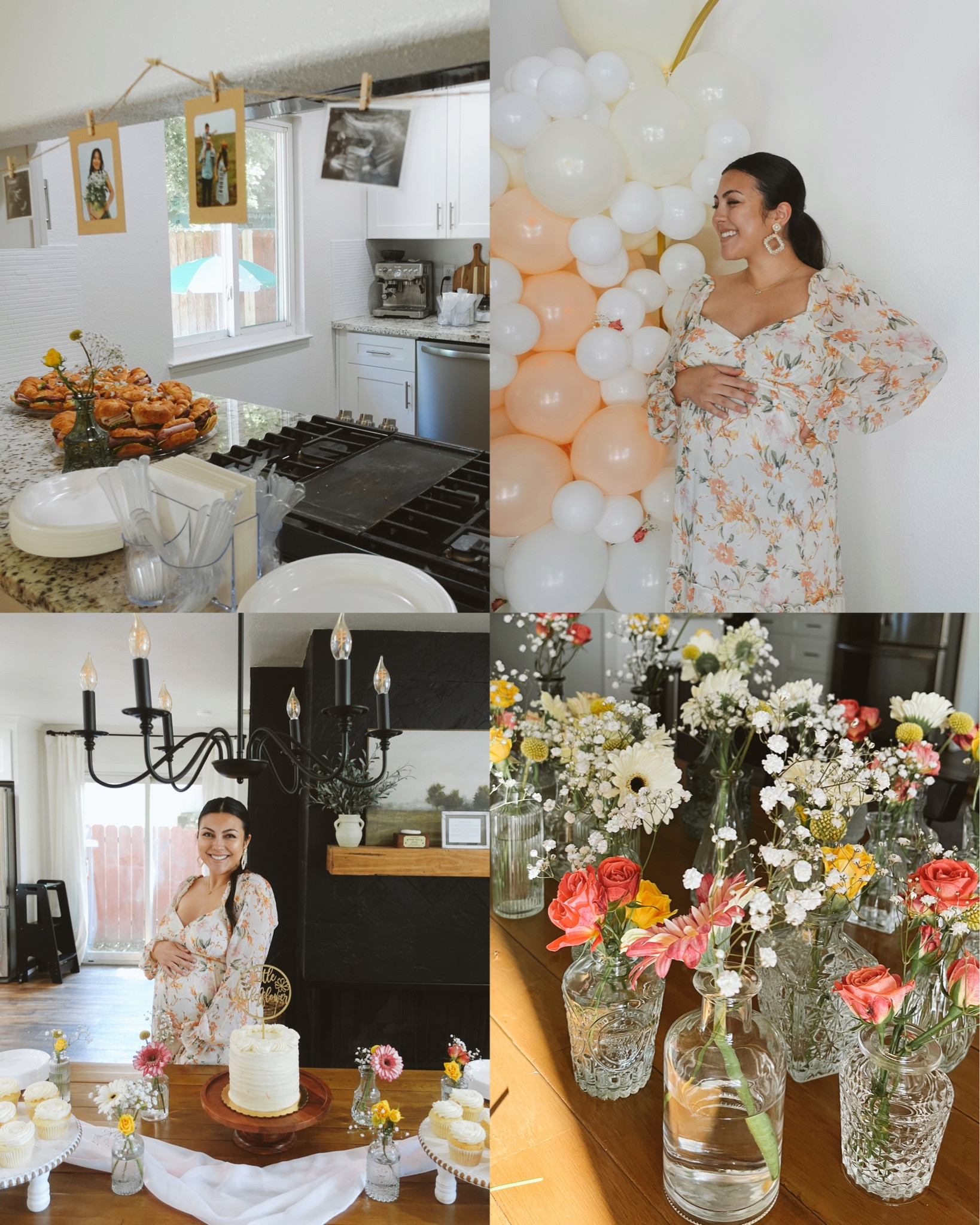 Baby sprinkle 👶🏻🌸💐✨ linked as many of the things I could find. Some of these items were purchased from hobby lobby. Dress I’m wearing is bump friendly and size small at 30 weeks pregnant, 5’1 for reference 🤍

#LTKbump #LTKbaby