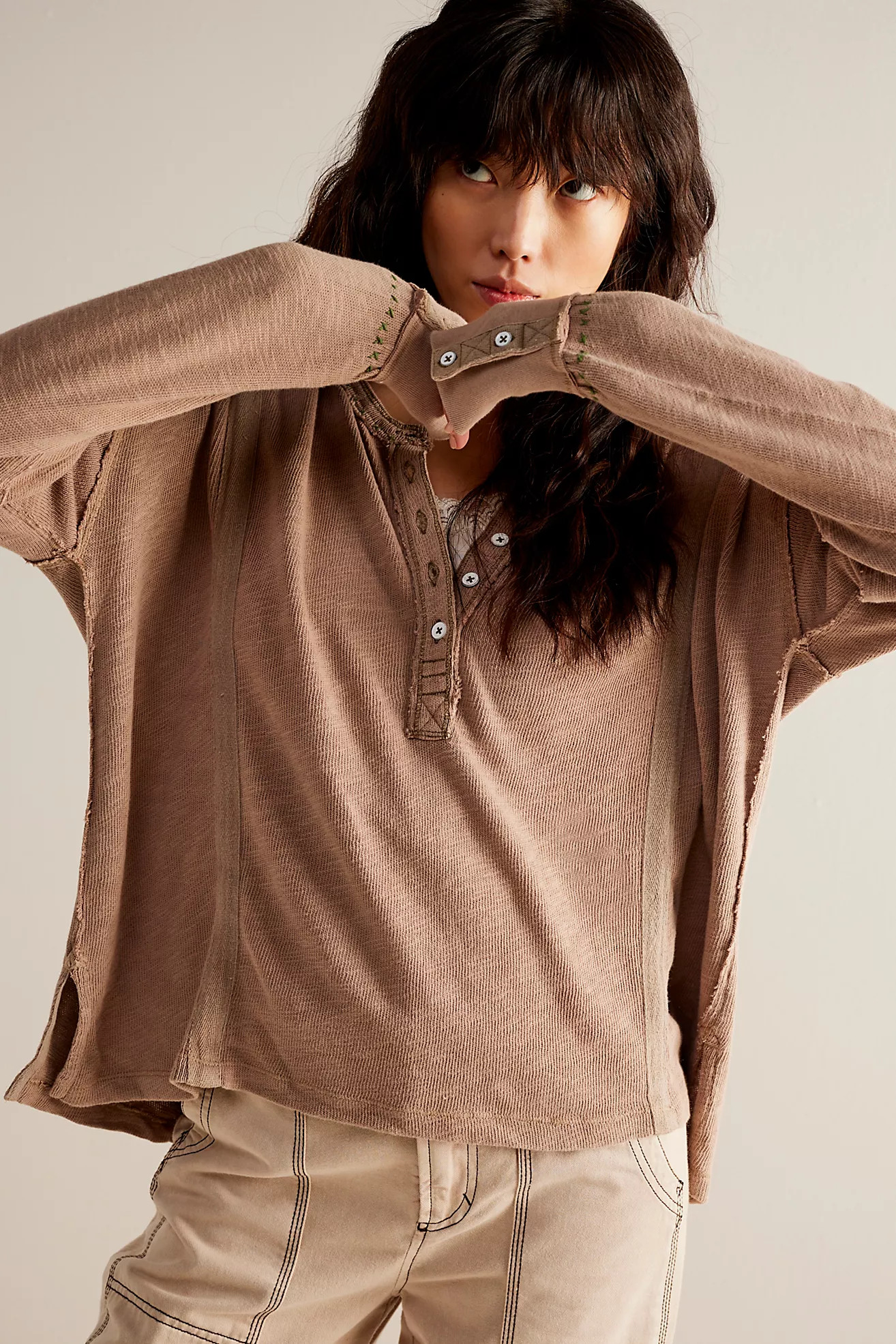 We The Free Taylor Henley | Free People (Global - UK&FR Excluded)