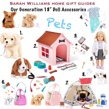 Target toy sale 18” doll accessories. Our generation sog house, vets, dog carrier. American girl pets dogs. Girl gifts Christmas. Buy one get one 50% off  



#LTKkids #LTKHoliday #LTKGiftGuide